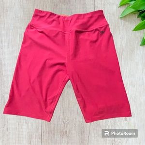 Athletic works bike shorts, hot pink